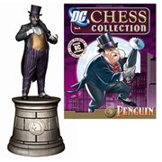 Batman Penguin Black Knight Chess Piece with Magazine